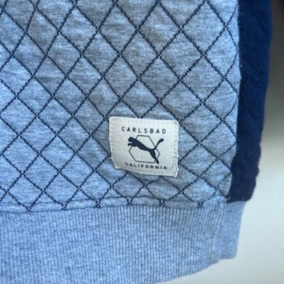 Puma Men's Golf Quilted Sweatshirt - Small - Picture 4 of 10